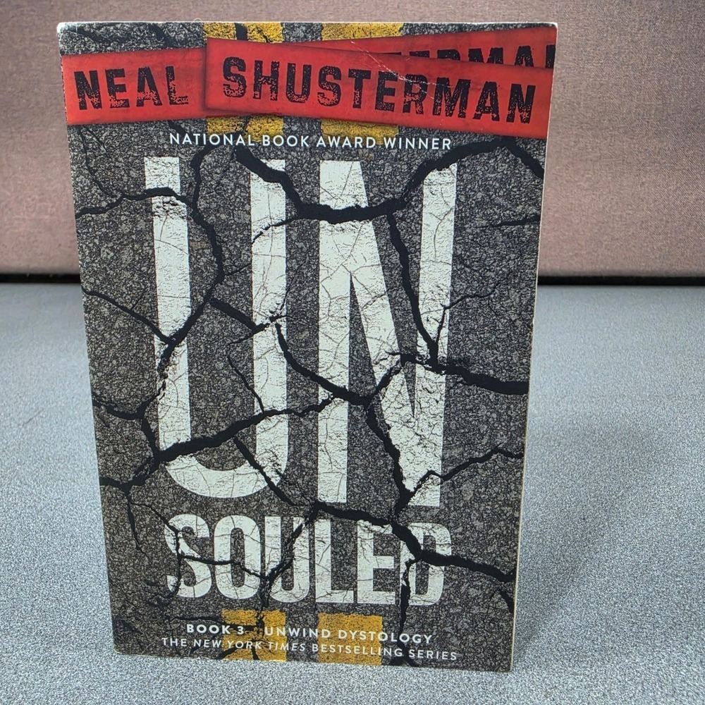 Neal Shusterman UnSouled Paperback Book‎ 3 Unwind Dystology Excellent Condition